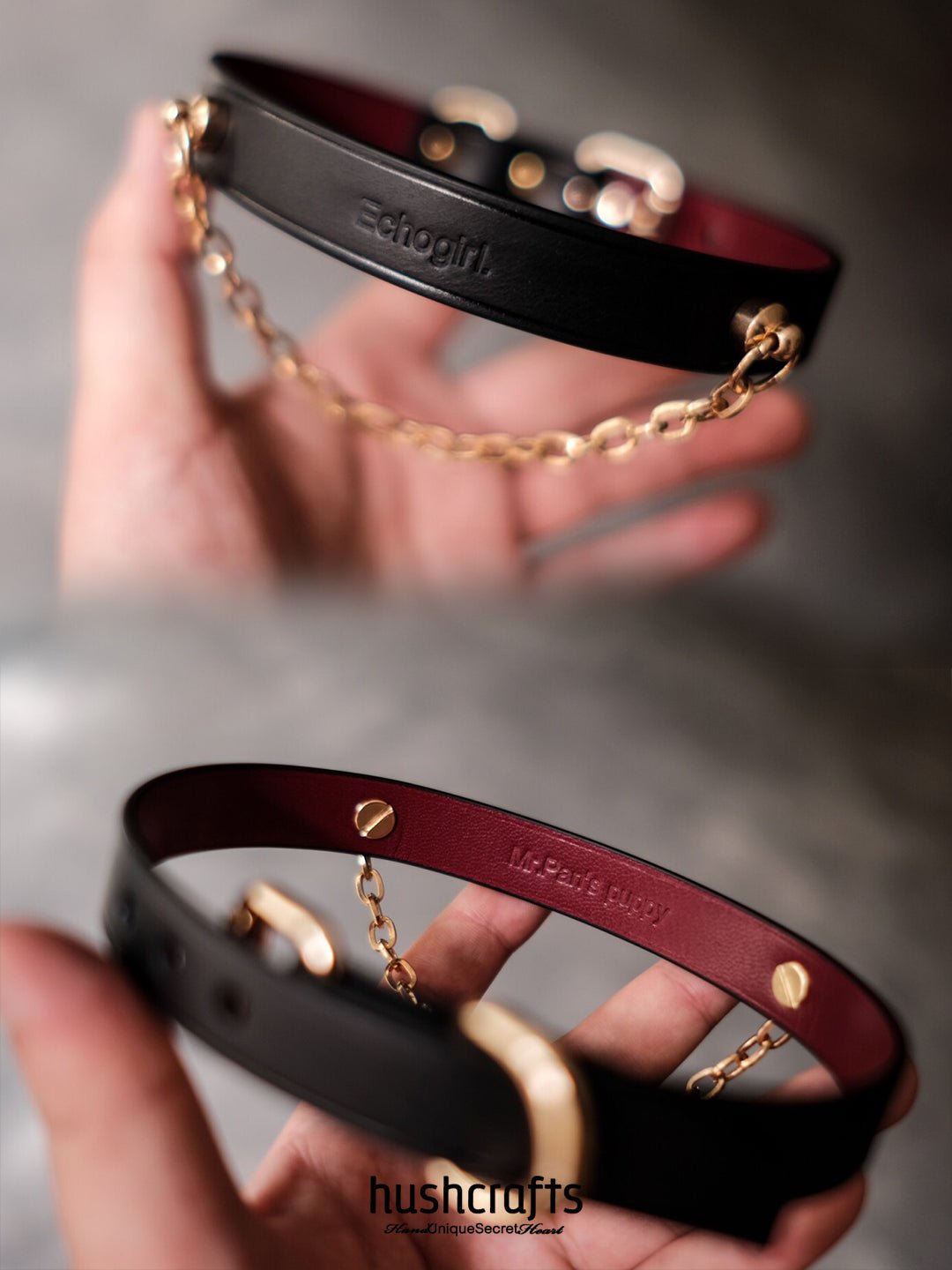 HushCrafts Collar - "Chain Reaction" - hushcrafts
