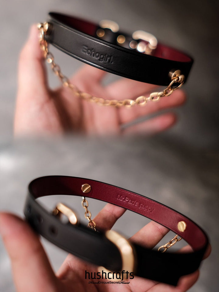 HushCrafts Collar - "Chain Reaction" - hushcrafts