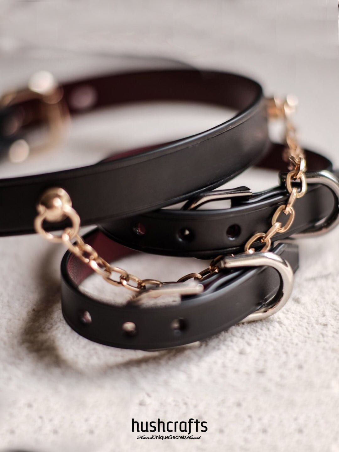 HushCrafts Collar - "Chain Reaction" - hushcrafts