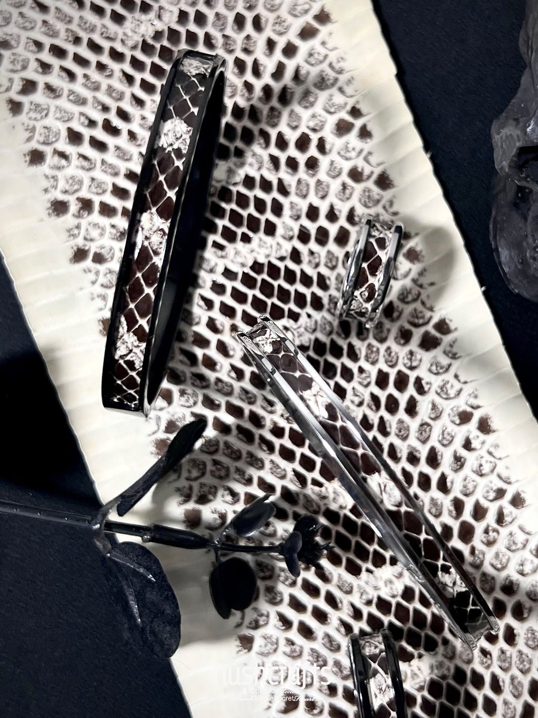 Serpent Muse Bangle – Python - hushcrafts