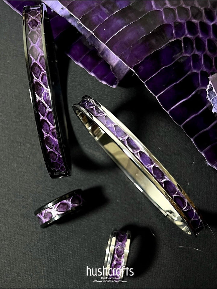 Serpent Muse Bangle – Python - hushcrafts