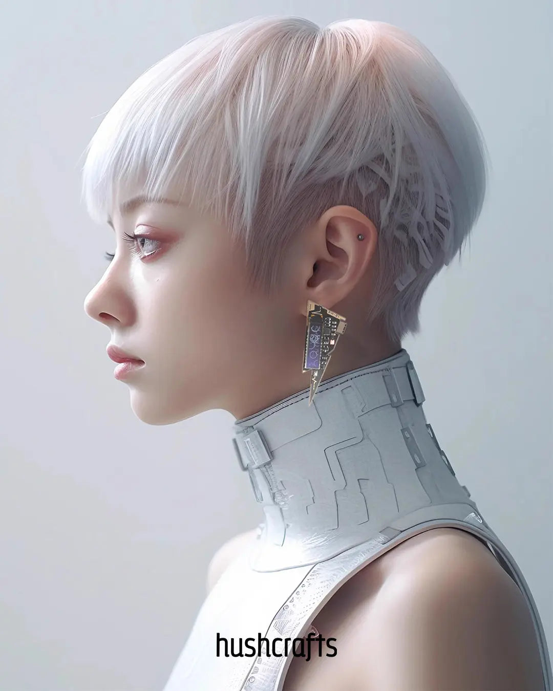 Cyberwave LED Earrings – Reactive Sound Display