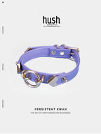 "Heartbound Fusion"Leather Choker