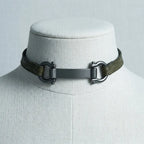 Oathkeeper – Knight-Inspired Leather Choker | Hushcrafts®
