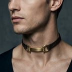 Oathkeeper – Knight-Inspired Leather Choker | Hushcrafts®