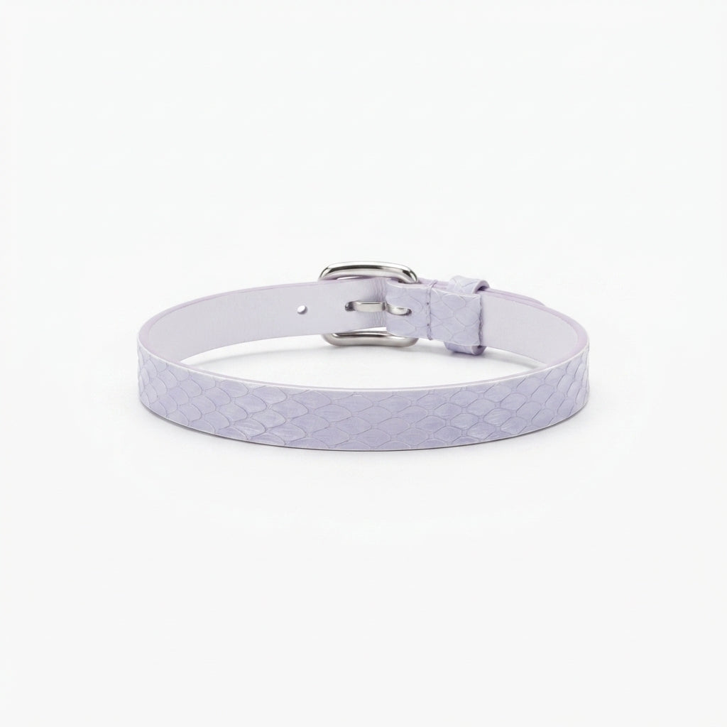 Skin Deep – Genuine Snakeskin Leather Choker | Hushcrafts®