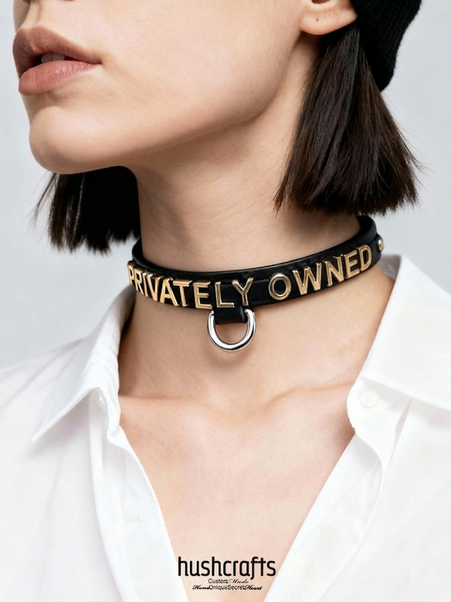 Privately Owned Letter Choker Hover Image