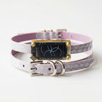 EchoWave II – Snakeskin LED Choker & Bracelet, Custom Engraving | Hushcrafts®