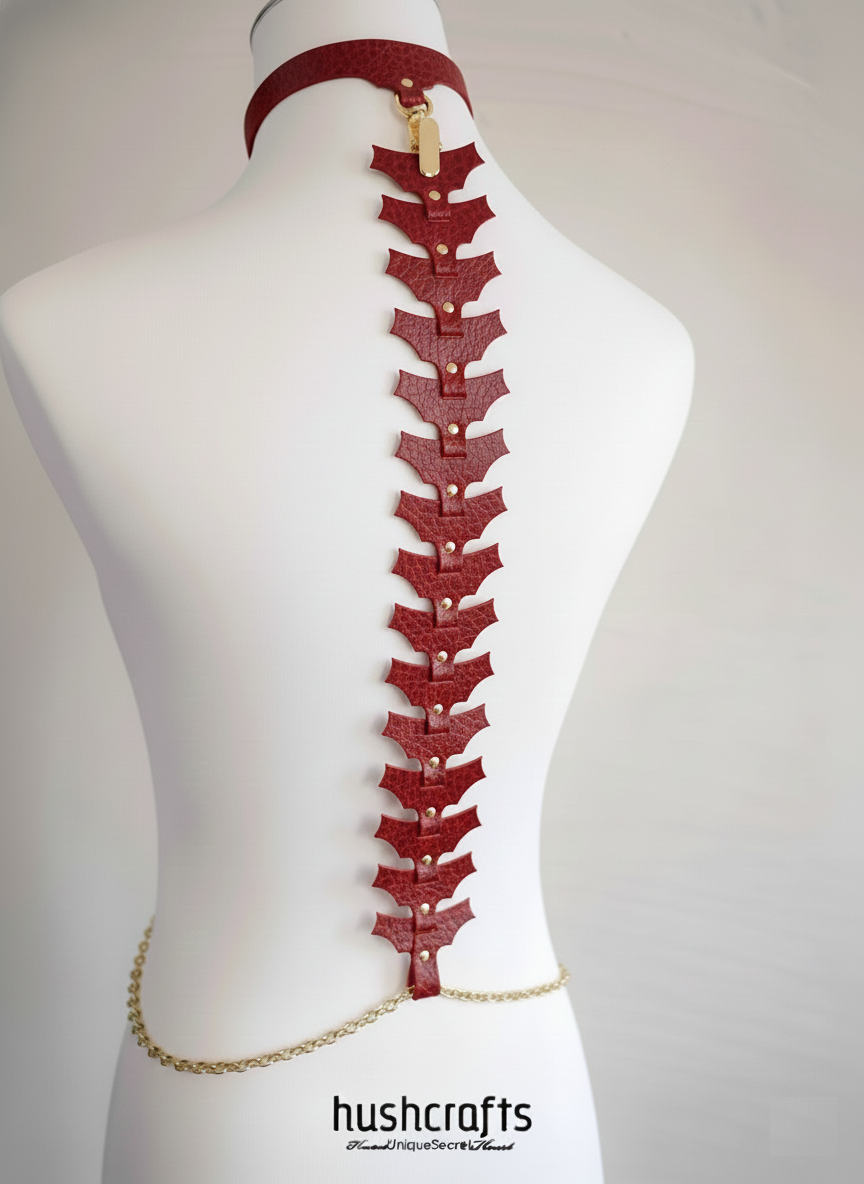 HushCrafts-Geschirr – „Nocturne Spine“