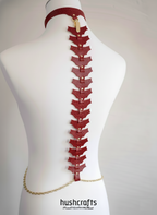 HushCrafts-Geschirr – „Nocturne Spine“