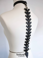 HushCrafts-Geschirr – „Nocturne Spine“