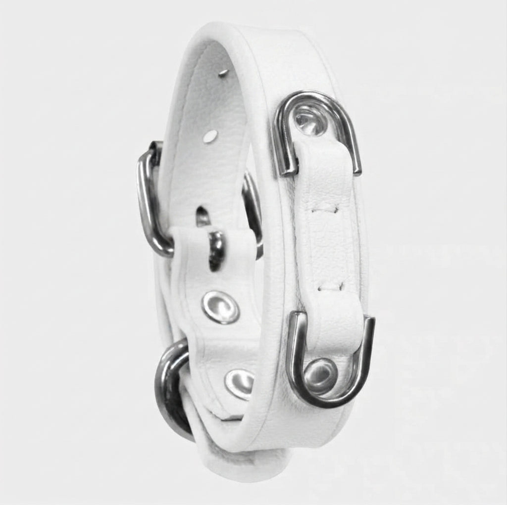 Tethered – Double-Snap Leather Wrist Cuff | Hushcrafts®