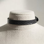 Skin Deep – Genuine Snakeskin Leather Choker | Hushcrafts®