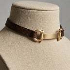 Oathkeeper – Knight-Inspired Leather Choker | Hushcrafts®