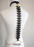 HushCrafts-Geschirr – „Nocturne Spine“