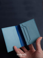 Blue Multi - Layer Card Holder - hushcrafts