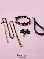 Cat Ear Double - Layer Choker - hushcrafts