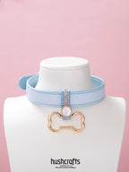 Choker with Bone - Shaped Pendant - hushcrafts