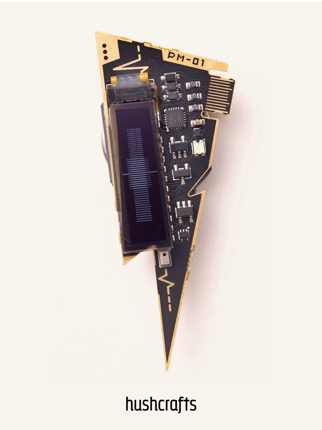 Cyberwave LED Earrings – Reactive Sound Display - Hushcrafts LLC