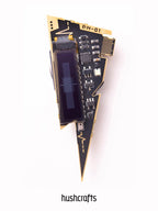 Cyberwave LED Earrings – Reactive Sound Display - hushcrafts