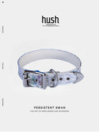 Collier ras du cou en peau de serpent « Serpent Grace »