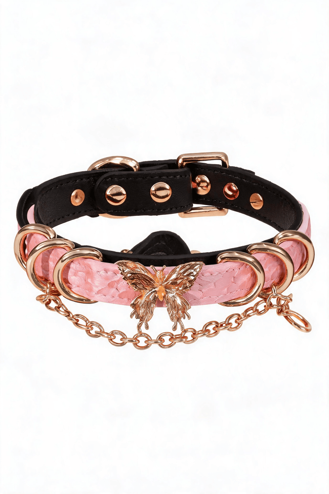 Collier ras du cou double couche avec pendentif cadenas en forme de cœur Main Image