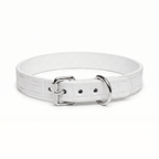 Dual Essence Choker & Bracelet – Crocodile Leather in Black or White | Hushcrafts® - Hushcrafts LLC
