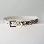EchoWave II – Snakeskin LED Choker & Bracelet, Custom Engraving | Hushcrafts® - Hushcrafts LLC