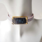 EchoWave II – Snakeskin LED Choker & Bracelet, Custom Engraving | Hushcrafts® - Hushcrafts LLC