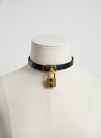 "Enchanted Lock" Choker - Kelly Buckle, Luxury Edition - Hushcrafts LLC