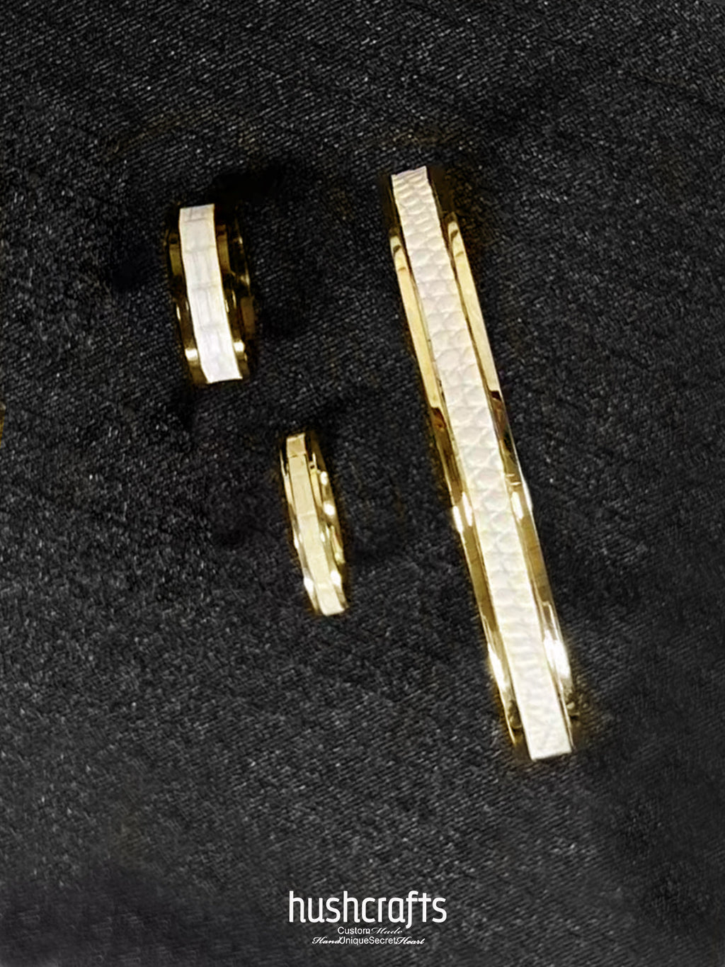 Gold Twilight Gleam Bangle – Lizard - hushcrafts