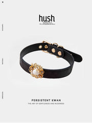 "Golden Halo" Pearl Choker - Hush