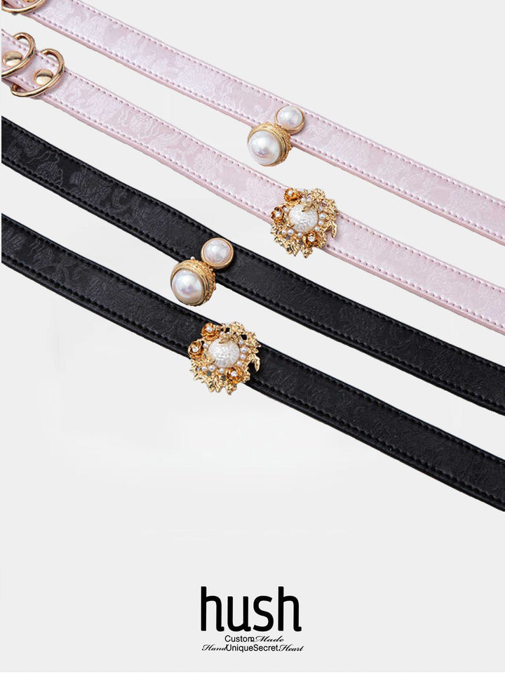 "Golden Halo" Pearl Choker - Hush