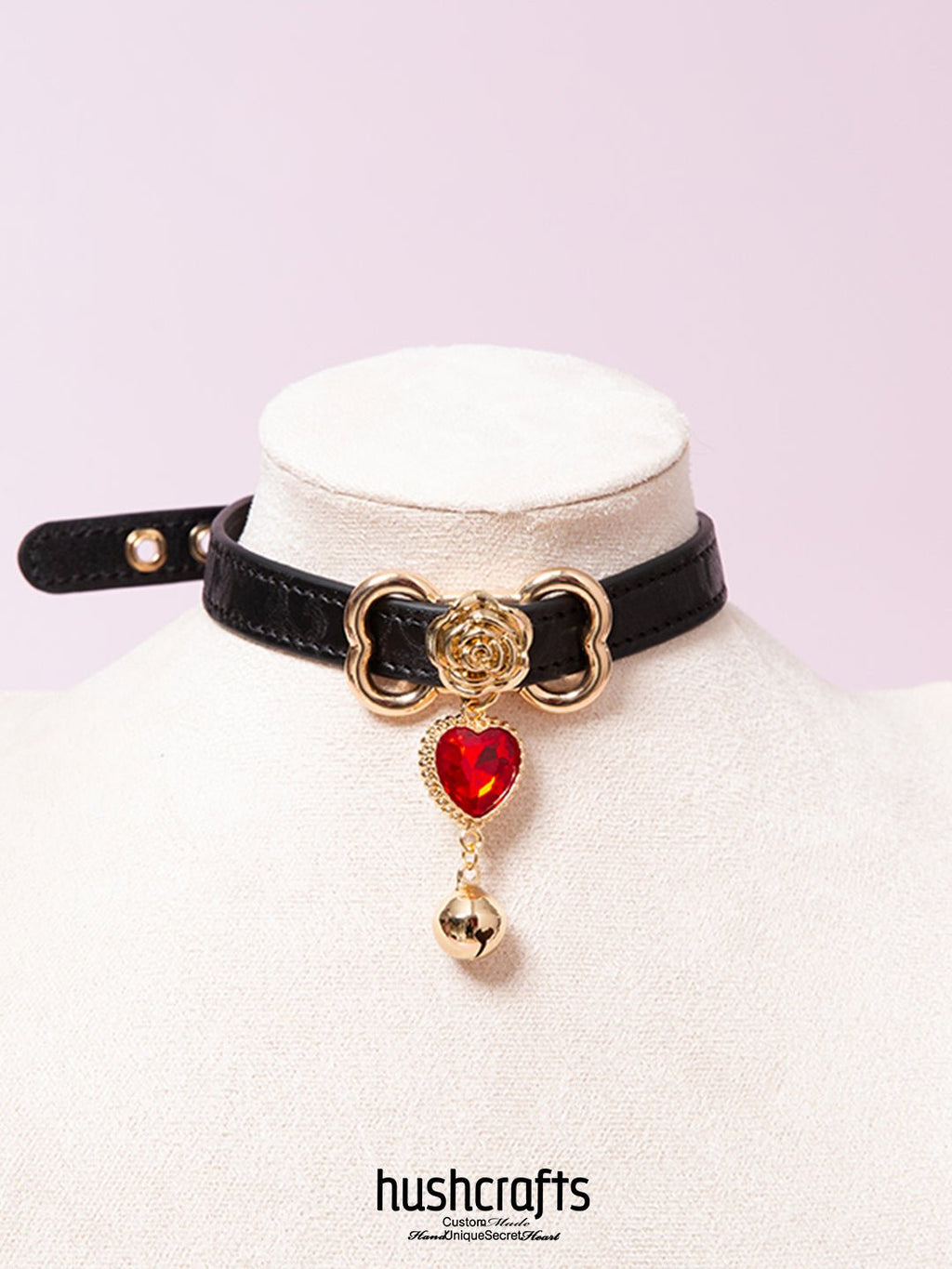 Gothic Rose Choker - hushcrafts