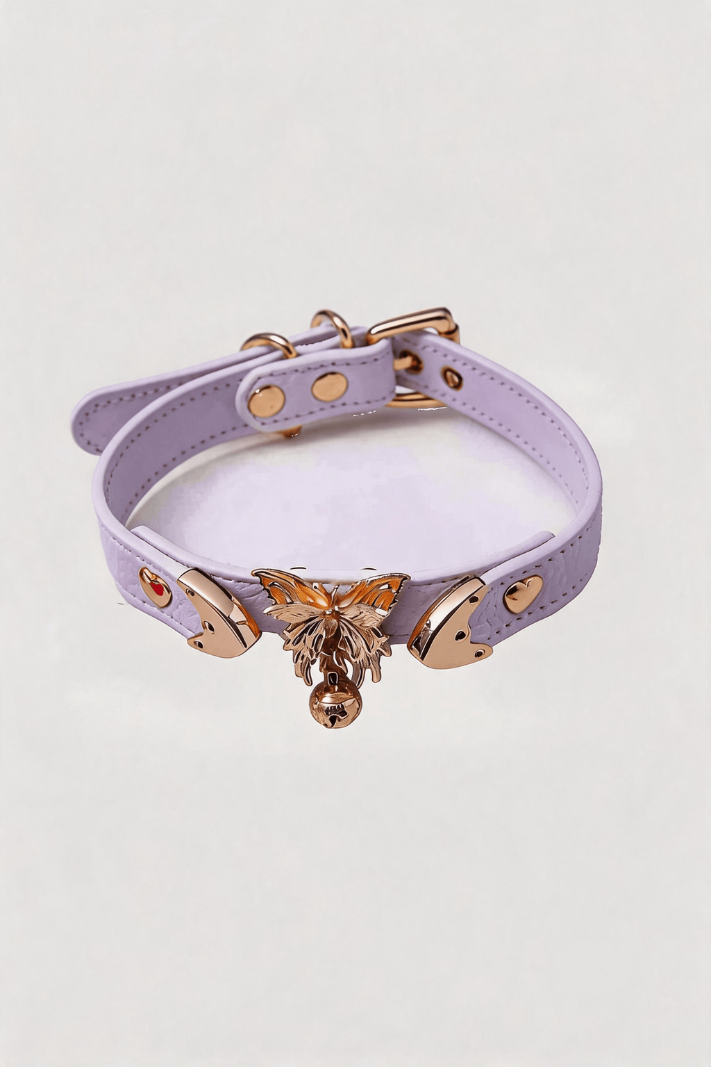 Heart & Butterfly Charm Choker - Hushcrafts LLC