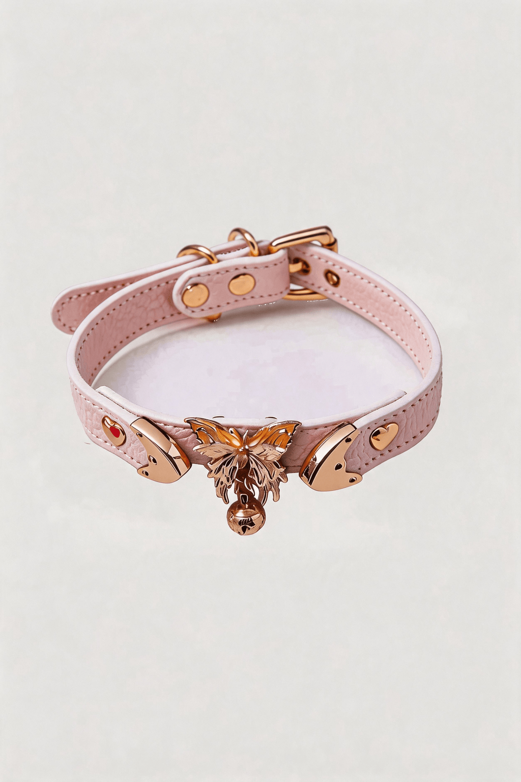 Heart & Butterfly Charm Choker - Hushcrafts LLC