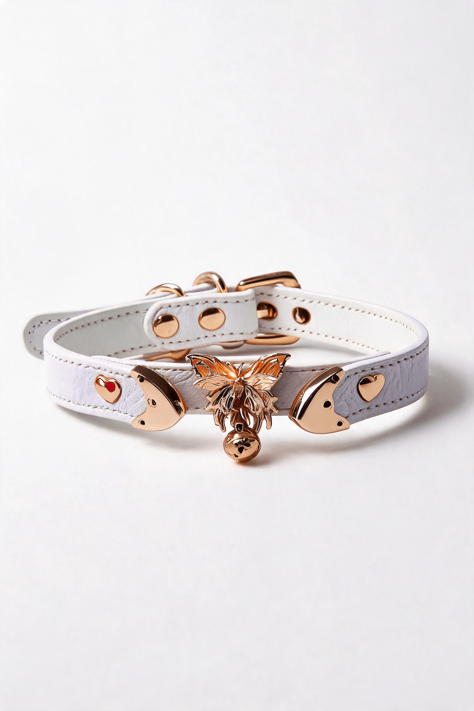 Heart & Butterfly Charm Choker - Hushcrafts LLC