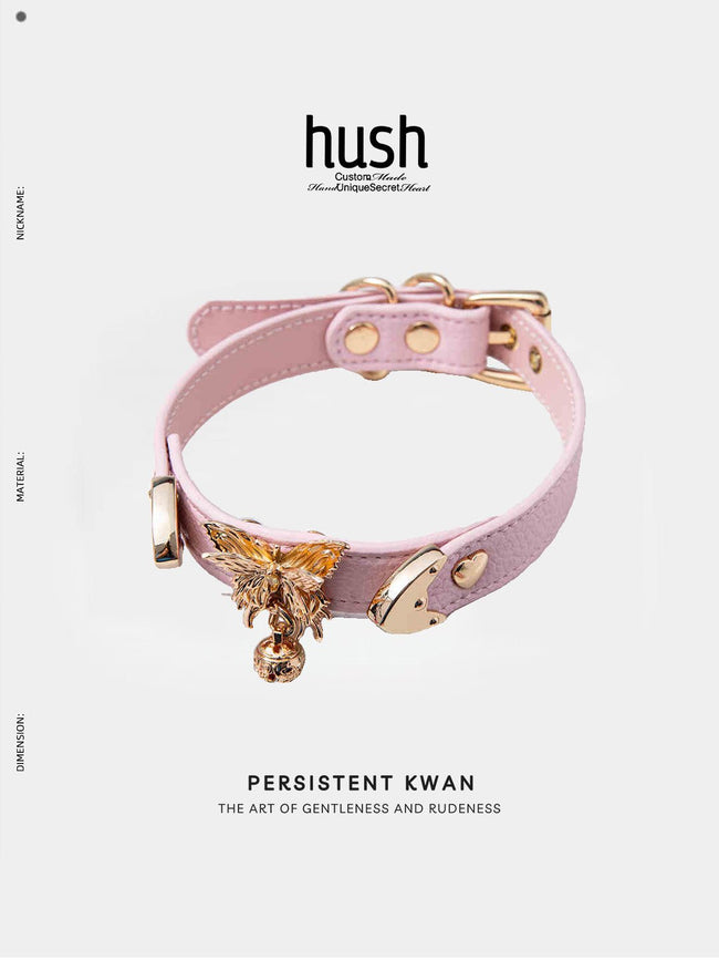 Choker mit Herz- und Schmetterlingsanhänger Main Image