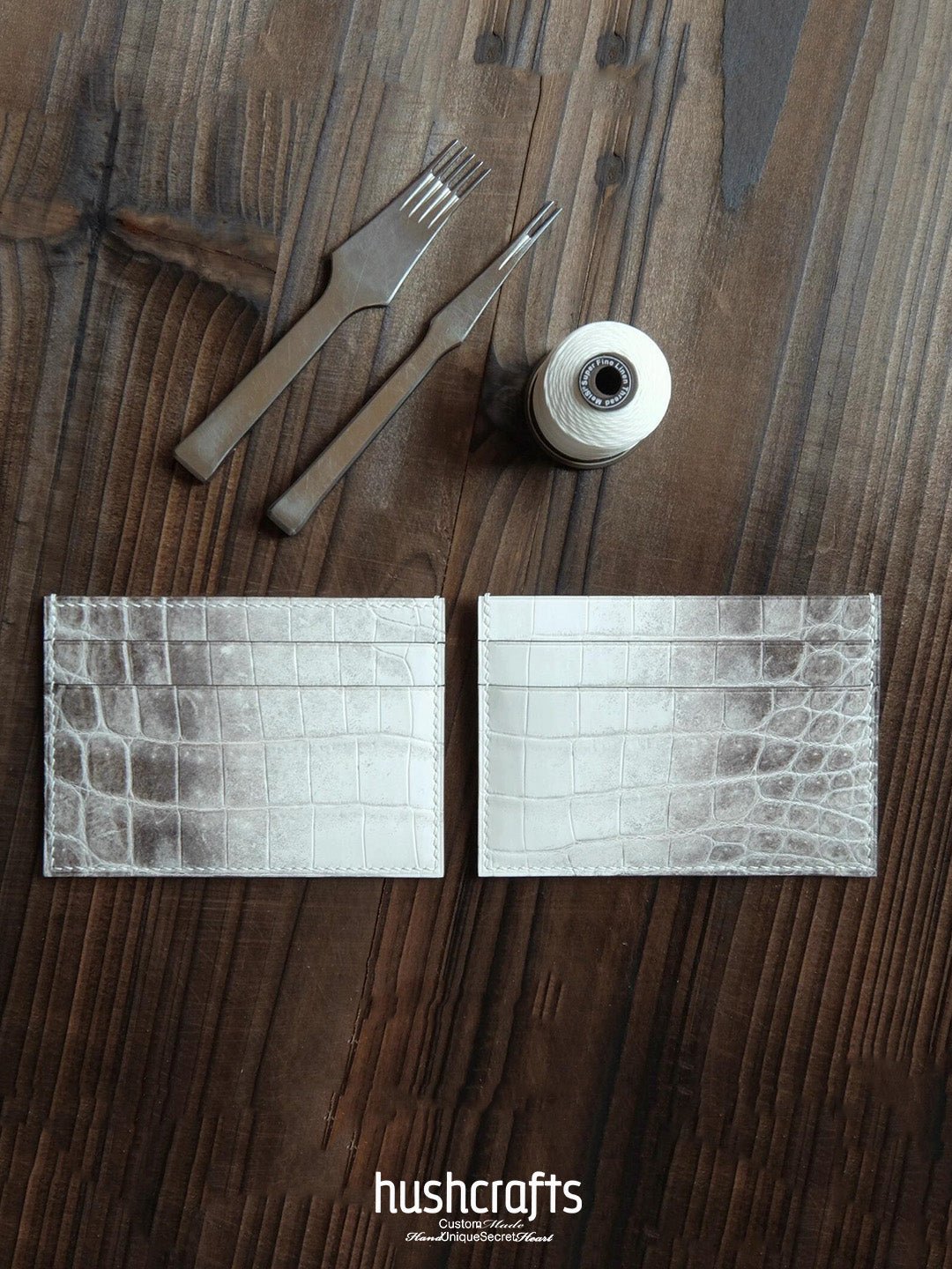 Himalayan Leather Card Holder - hushcrafts