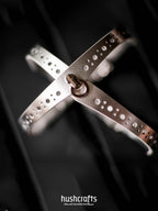 HushCrafts Classic Day Collar – Leather Collar for All Occasions, Adjustable Fit for Comfort