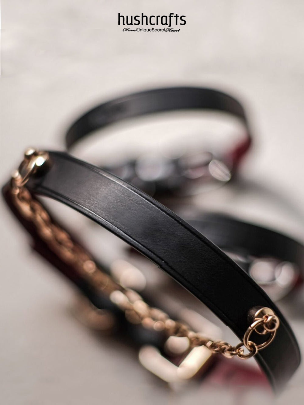 HushCrafts Collar - "Chain Reaction" - hushcrafts