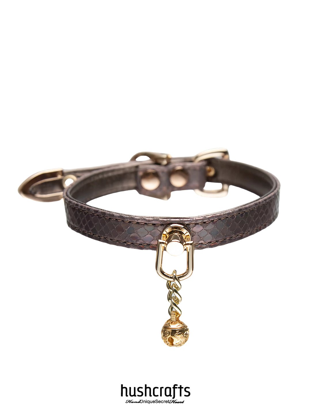 HushCrafts Collar - "Serpent Charm" - hushcrafts