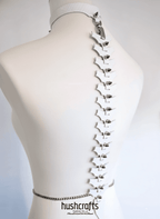 HushCrafts harness - “Nocturne Spine” - Hushcrafts LLC