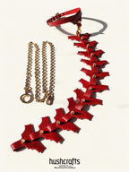 HushCrafts harness - “Nocturne Spine” - Hushcrafts LLC