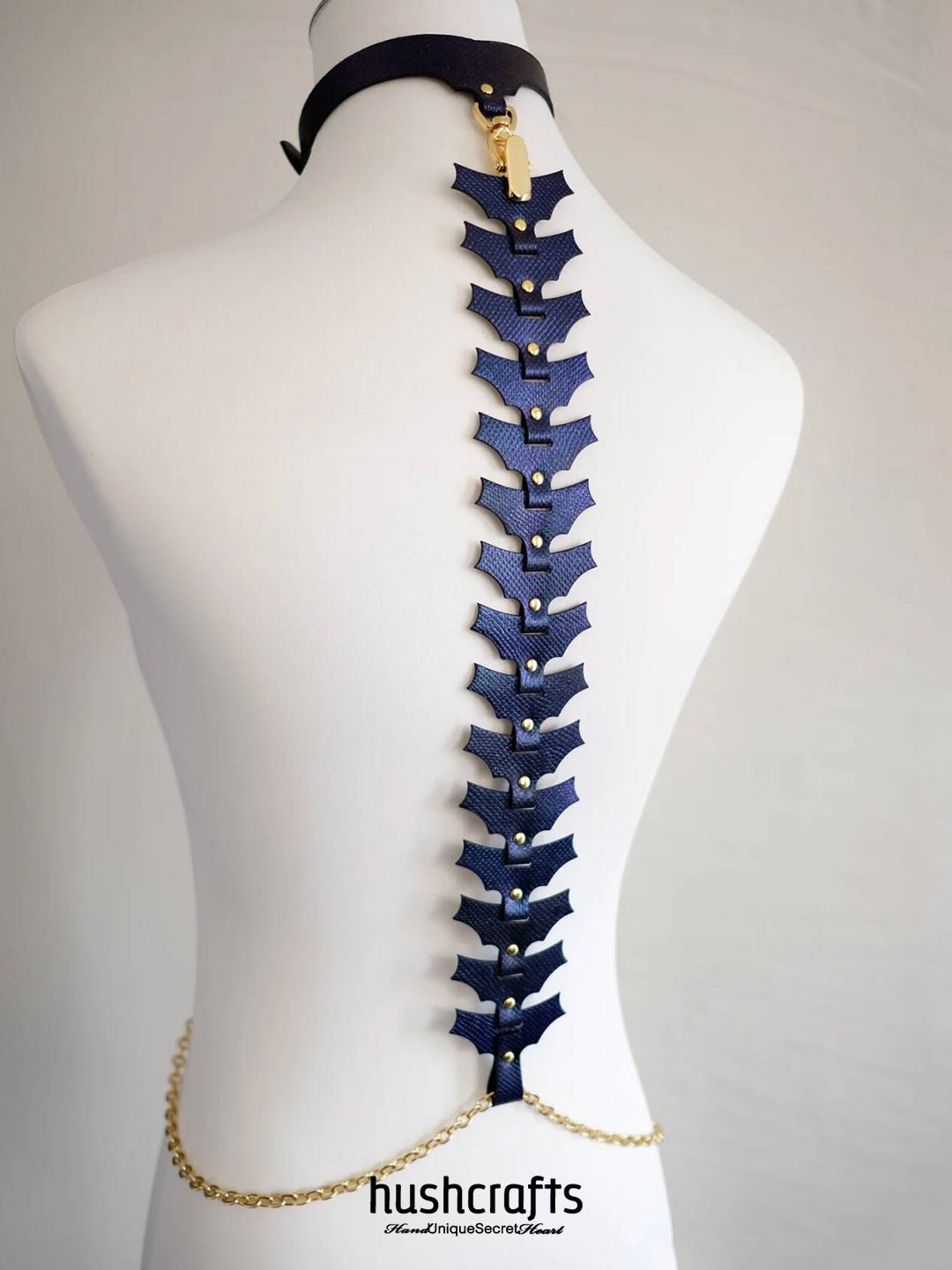 HushCrafts harness - “Nocturne Spine” - hushcrafts