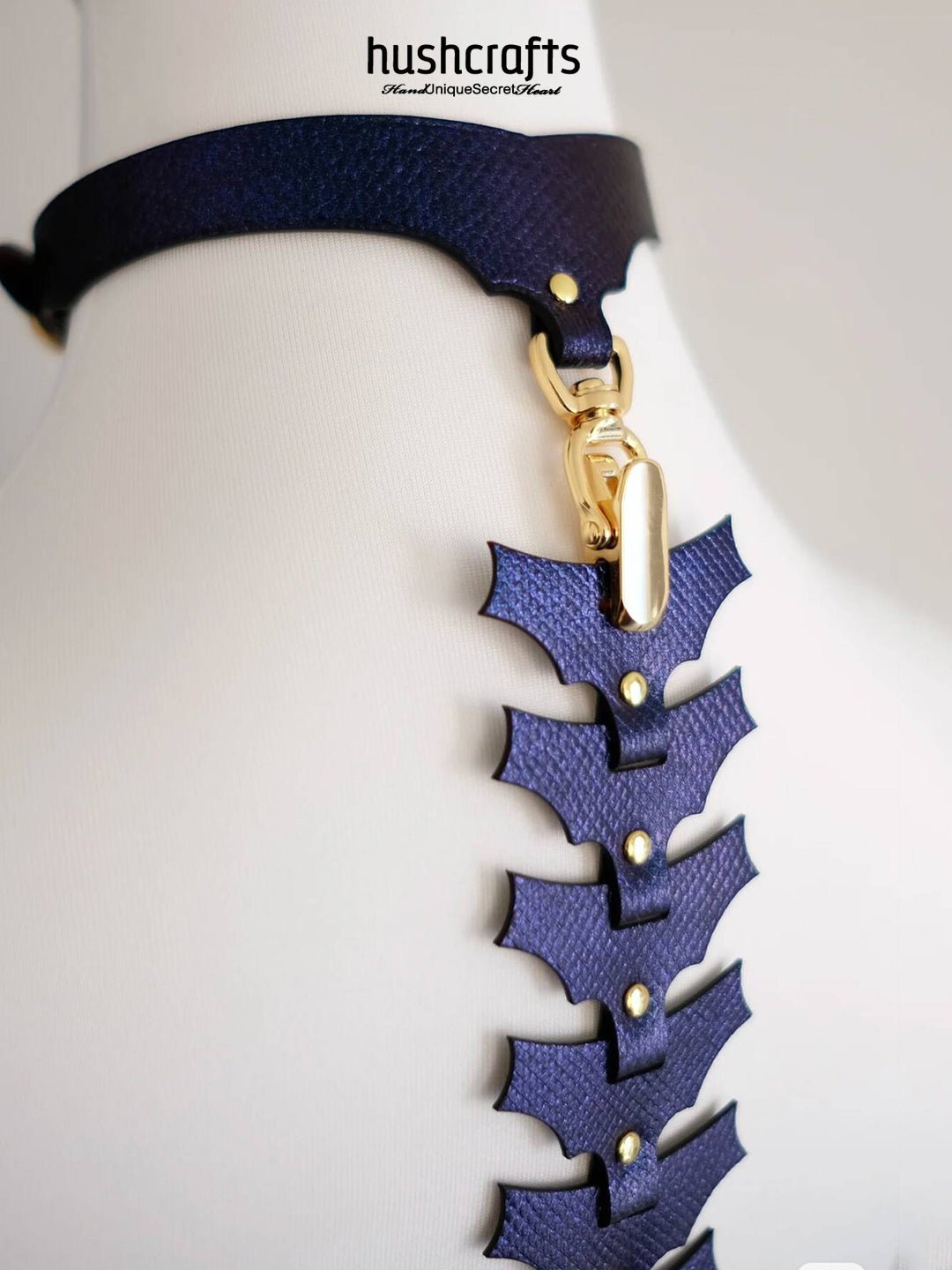 HushCrafts harness - “Nocturne Spine” - hushcrafts