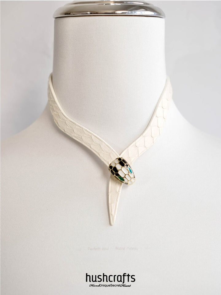 HushCrafts Serpentina Day Collar - hushcrafts