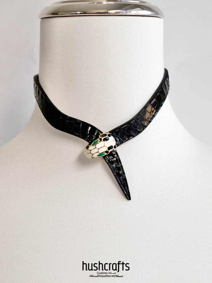 HushCrafts Serpentina Day Collar - hushcrafts