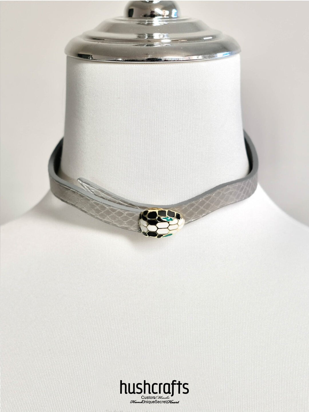 HushCrafts Serpentina Day Collar - hushcrafts