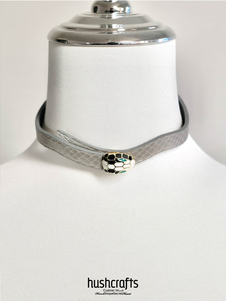 HushCrafts Serpentina Day Collar - hushcrafts